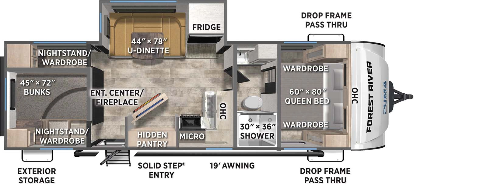 2750BHS Floorplan Image